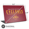 Iowa State University Athletic Text Universal Laptop 12in (9.8 x 6.8in) Skin